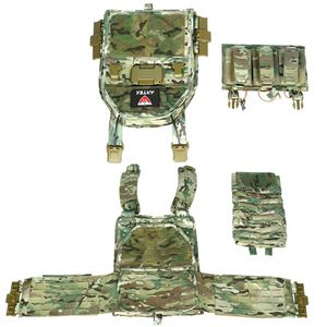 Chaleco Táctico de Alta Calidad, Ligero, de Liberación Rápida, Portaplacas de Combate, Nailon 1000D, Molle, Chaleco Táctico - Product Image 6