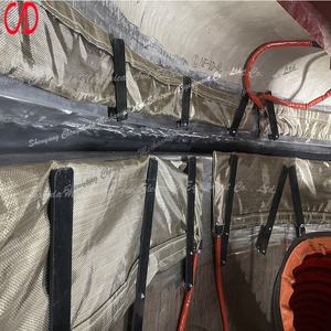 Couverture chauffante à bobine de serrage, système de <span class=keywords><strong>chauffage</strong></span> par induction moyenne fréquence (MF) pour le pré<span class=keywords><strong>chauffage</strong></span> des tuyaux et le traitement thermique - Product Image 4