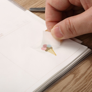 Autocollants à peler et à frotter, fournitures pour <span class=keywords><strong>scrapbooking</strong></span>, décoration DIY, transfert à frotter sec personnalisé pour planificateur - Product Image 5