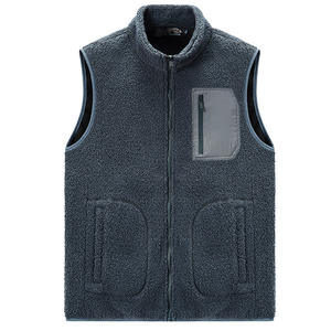 Vente en gros de haute qualité pour hommes hiver vêtements <span class=keywords><strong>d</strong></span>'extérieur solides bulle épaisse veste à capuche logo personnalisé chaud gilet bouffant pour hommes - Product Image 4