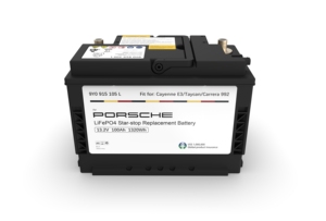แบตเตอรี่ลิเธียมสตาร์ท-สต็อปสำหรับปอร์เช่คาเยนน์ E3 (2018-2023) taycan Carrera 992 13.2V แบบไร้รอยต่อ - Product Image 5