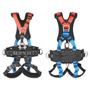 ชุดสายรัดนิรภัยแบบเต็มตัว Xinda ปรับความยาวได้ หัวเข็มขัดแบบปลดเร็ว รับน้ำหนักได้ 1200 กก. สำหรับงานที่สูง - Product Image 3