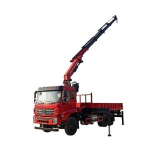 Camion grue à bras articulé Dongfeng K5 6x4 12 tonnes pour le levage et le transport de matériaux de construction et d'ingénierie - Product Image 1