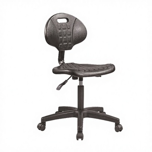 Silla de Laboratorio Industrial de PP con Ruedas y Altura Ajustable para Uso Escolar - Product Image 3