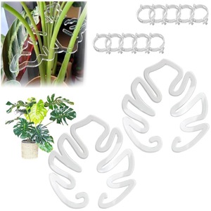 Bingkai stem tanaman berbentuk monster mendukung akrilik klip bambu cangkang kura-kura cincin - Product Image 2