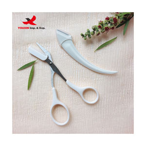 Tijeras para Cejas con Peine, Precio Bajo, para Principiantes/Mujeres/Niñas, Acero Inoxidable - Product Image 6