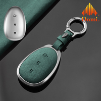 Vente directe d'usine GZ Domi, joli cadeau, étui de protection complet pour clé de voiture en alliage de zinc et cuir pour Changan NevoA07/a50/A06airQ05