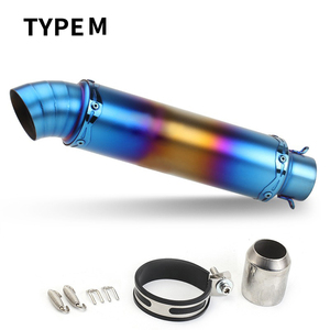 Silenciador de Escape para Motocicleta GP, MSX125 REBEL 300 NINJA400 W800 Z900 RC390 R1 Z900 <span class=keywords><strong>GP76</strong></span>, 51 mm - Product Image 6