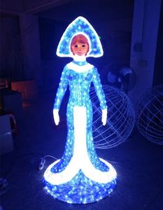 คริสต์มาสกลางแจ้งสว่างสาวหิมะ - Product Image 1