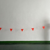 Cérémonie d'ouverture Commande de mariage Barrière de sécurité routière Triangle Drapeaux d'avertissement Fanion