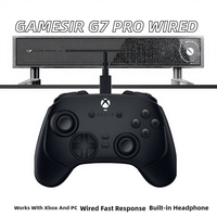 Controlador de Juegos con Cable para G7 Pro, Gamepad con Conector para Auriculares, Botones Lineales para Series X/S, One X/S, Steam, PC, Android