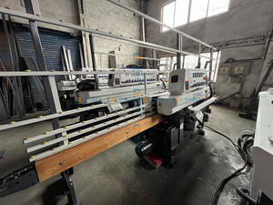 Machine à polir les bords de verre 4motors à prix avantageux pour le traitement du verre de construction, machine à polir les bords de verre en ligne droite verticale - Product Image 5