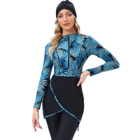 Body Islamique Arabe Modeste Maillots De Bain Maillots De Bain Hijab Protection Solaire Musulmane Dames Maillot De Bain