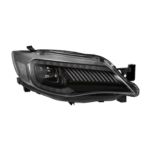 Gruppo Fari a LED per Subaru Impreza WRX <span class=keywords><strong>Sti</strong></span> <span class=keywords><strong>2008</strong></span>-2014, LED DRL, Indicatori di Direzione, Lente Proiettore, Accessori Auto, Faro Anteriore - Product Image 5