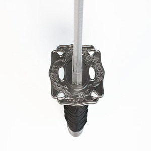 40.9 Inch <strong>Bleach</strong> Ichigo Kurosaki Tensa Zangetsu <strong>Cosplay</strong> Prop Unsharpened Anime Sword with Black Blade - Product Image 3