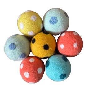 Vente en gros de séchoir à feutre Nouvelle-Zélande Home Products 2025 Nouveautés Boules de séchoir à <span class=keywords><strong>lessive</strong></span> écologique en laine animale 6 Pc FBA DDP - Product Image 4