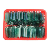 Vente en gros de pointes de cristal de guérison naturelles de 5 à 9 cm, tour de cristal de quartz rose, améthyste, baguette de cristal, pilier pour la décoration