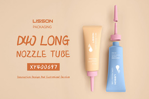 100ml 120ml 150ml nhựa mỹ phẩm PE dầu gội Mặt nạ tóc chăm sóc Kem gel Lotion Ống tùy chỉnh dài vòi phun Ống bao bì - Product Image 6