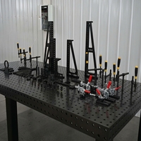 Nouvelle station de soudage 3D HebeiMeisida Heavy Duty D28, haute planité, dimensions personnalisées, construction en acier, température maximale 480°C