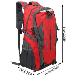 Factory Customizable Logo Large Mountaineering Bag Sports <b>Student</b> <b>Backpack</b> Cycling Hiking <b>Backpack</b> for Outdoor Travel - Product Image 2