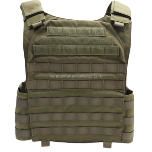 فاندا الأخضر رخلة خفيفة الوزن متعددة الوظائف سترة تكتيكية معدات حماية النايلون البوليستر طعنة واقية حامل لوحة - Product Image 6