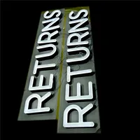 GFace Architektonisches 3D-Tiefen-Tunnel-Infinity-Spiegel Leitfähiges Glas LED-Beschilderung Individuelles Logo-Schild für Unternehmensidentität und Branding
