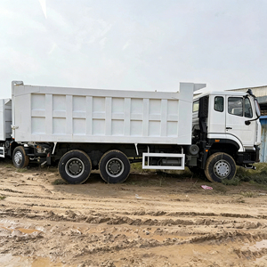Truk Bekas Sinotruck Howo 6x4 8x4 10 Roda 40 Kubik Dump Truck Tersedia - Product Image 4