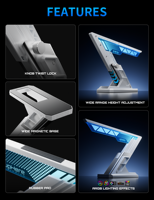 Support universel pour GPU OEM réglable pour éviter l'affaissement des cartes graphiques dans les PC de jeu Uphere GB10TC