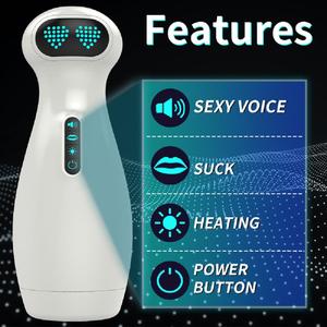 Nieuwe Populaire Robot Et Mannelijke Automatische Zuigende Verwarming Vagina Masturbatie Cup Intelligente Robot Masturbator Seksspeeltjes Voor Mannen