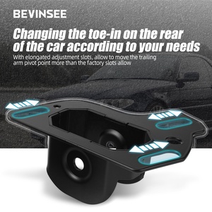 Bevinsee Giá đỡ cánh tay kéo sau điều chỉnh E46 Z4 giá đỡ điều chỉnh ngón chân cao phía sau E36 cho BMW 3 Z4 Series 1992-2016 - Product Image 5