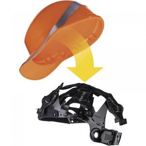 DELTA PLUS-Bolsa de 10 arneses negros para casco de seguridad Diamond V-CASCOS EAN MW131886 - Product Image 1