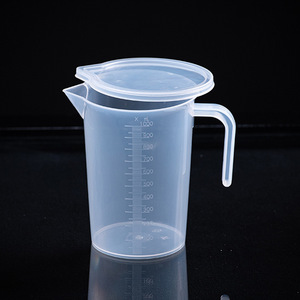 <b>Measuring</b> Cup Set Plastic With Lid Graduated For Kitchen Baking 1000Ml Capacity - Product Image 3