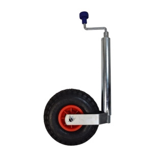 Soporte de gato de remolque de bobinado superior de <span class=keywords><strong>rueda</strong></span> <span class=keywords><strong>jockey</strong></span> de remolque de 48mm con <span class=keywords><strong>rueda</strong></span> neumática de 10" - Product Image 2