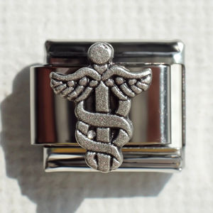 Breloques italiennes tendance, mignonnes, en acier inoxydable 304, motif éléphant, pour bracelet DIY, module 9mm * 10mm - Product Image 4