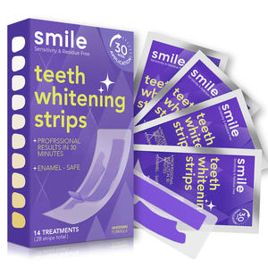 Tiras Blanqueadoras de Dientes con Hidroxiapatita, Sin Sensibilidad, Color Morado, Venta al Por Mayor a Precio de Fábrica - Product Image 5