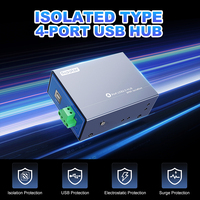 Sipolar AT-4A20M3, Protección Contra Sobretensiones ESD de Grado Industrial de 4 Puertos y 6KV para Cámara USB y Escáner USB