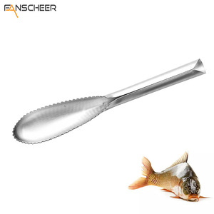 Fish Scaler Stainless Steel Heavy Duty Fish Scale Remover Tool For Seafood Cleaning Home Use - Product Image 5