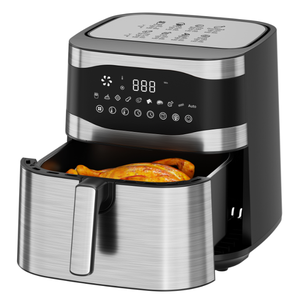 Friteuse à air Anbolife 9L 1800W, four électrique sans huile, écran tactile numérique, panier antiadhésif, certifié ETL pour la maison - Product Image 1