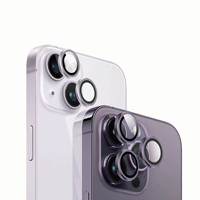 Protection d'objectif d'appareil photo pour iPhone 18 17 16 15 14 13 12 11 Pro Max Mini, Verre de protection d'objectif pour iPhone 17 Air 16 Plus, Accessoires de téléphone