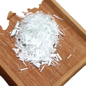 Venta directa de fábrica de hilo picado de fibra de vidrio sin álcali 0,65 cm fibra de vidrio picada anticongelante y antigrietas al por mayor - Product Image 1