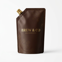 Pochette à bec verseur personnalisée pour emballage liquide, emballage de jus, Doypack unique et attrayant