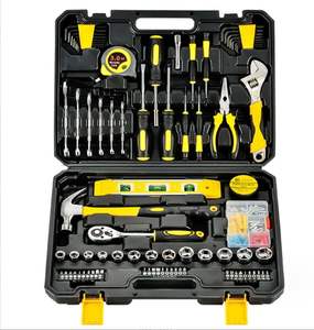 Venta Directa de Fábrica: Juego de Herramientas Multifunción Portátil de 108 Piezas para Telegrafía, Kit de Alicates de Uso Diario, Juego de Herramientas para Reparación de Automóviles, Cinta Métrica y Martillo - Product Image 1