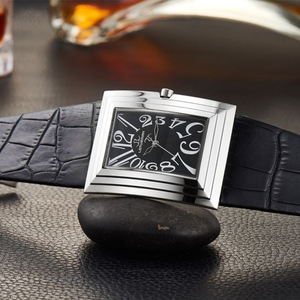 Relojes de Pulsera Rectangulares Personalizados de la Marca LOTUSMAN, con Movimiento RONDA, Relojes de Acero Inoxidable para Hombre - Product Image 4