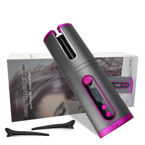 Rouleaux professionnels de bigoudis électriques, spirales électriques, boucleur sans fil automatique pour les cheveux, bigoudis sans fil - Product Image 1