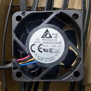 Ventilateur sans balais Delta AFB0412SHB SP17 40 mm 12 V 0,35 A DC, refroidissement par ventilateur, 4 fils PWM - Product Image 1