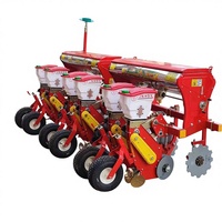 Semoir multifonctionnel agricole 4 rangs pour tracteur, pour soja, arachides, maïs – Haute productivité – Fournisseur chinois