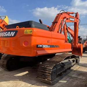 Doosan-Excavadora de orugas usada, precio bajo, maquinaria de construcción, excavadora DX300, excavadora DX300LC de ingeniería, precio bajo - Product Image 4