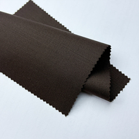 Tissu polyester respirant 170D pour jupes et pantalons, échantillon gratuit, tissu sergé spandex extensible dans les 4 sens