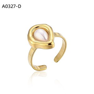 แหวนแฟชั่นประดับ PERLAS A0327 สำหรับผู้หญิง เครื่องประดับคุณภาพสูง - Product Image 2