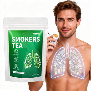 Té Herbal para Limpiar los Pulmones <span class=keywords><strong>de</strong></span> los Fumadores, Marca Privada, para Dejar <span class=keywords><strong>de</strong></span> Fumar, Té Saborizado en Bolsitas, Mezcla 100% Natural a Base <span class=keywords><strong>de</strong></span> Plantas - Product Image 1